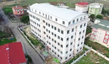 OPAL Çelik - Mimaroba Yurt Binası - Çelik Konstrüksiyon Çatı