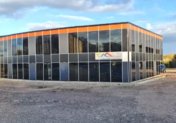 OPAL Çelik - Mustafa Öztürk Otomotiv Showroom - Çelik Konstrüksiyon