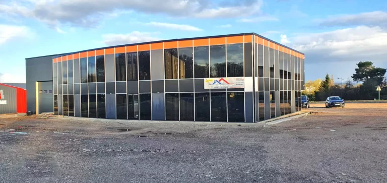 OPAL Çelik - Mustafa Öztürk Otomotiv Showroom - Çelik Konstrüksiyon