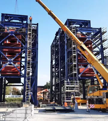 OPAL Çelik - WOOD ELTO Power Plant - Çelik Konstrüksiyon
