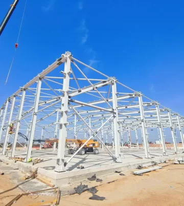 OPAL Çelik - ENKA Enerji Santrali - Çelik Konstrüksiyon Projesi